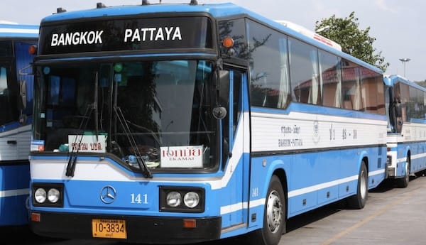 Buses from Bangkok to Pattaya